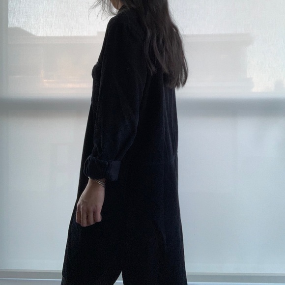 Long corduroy shacket - Picture 3 of 3